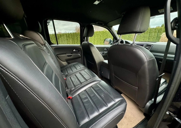 Volkswagen Amarok cena 165000 przebieg: 62000, rok produkcji 2018 z Siedliszcze małe 742